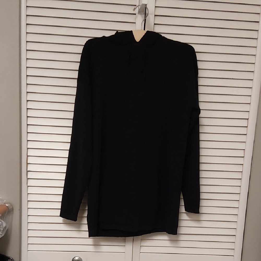 MaxMara Black Wool Hoodie